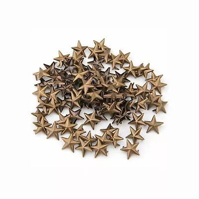 £3.89 • Buy Star Shape Punk Rivet Studs Nailhead Button Bag Cloth Accessories For Clothes