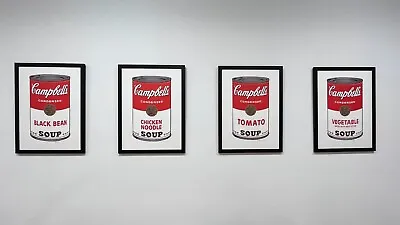 Andy Warhol  Campbell's Soup I  1968 Plate Signed Number Ltd Ed Prints 22.5x30 • $149.68