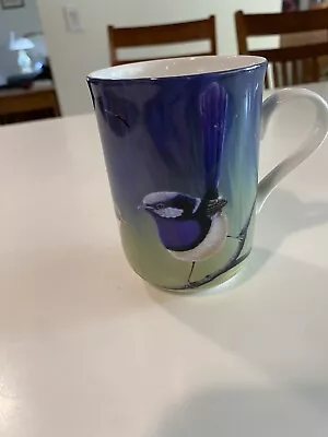 MAXWELL & WILLIAMS Birds Of Australia SUPERB-FAIRY WRENS By Katherine Castle Mug • $29.99