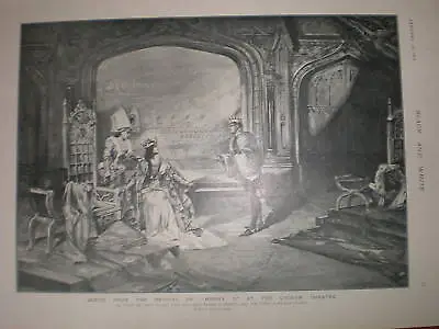 Play Print Henry V Lewis Waller Lyceum London 1901 • £9.99