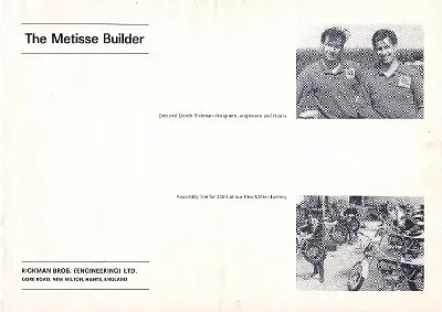 1974 Rickman Metisse Builder Book MK3 + 1966 & 1974 Brochures • $19.99