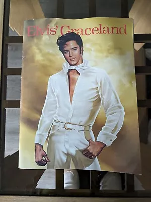 Elvis' Graceland 1982-The Official Photo Album Of Elvis' Home-Full Page Color • $35