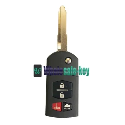 For 2005 2006 2007 2008 2009 2010 Mazda 6 Sedan Keyless Flip Remote Key Fob • $13.58