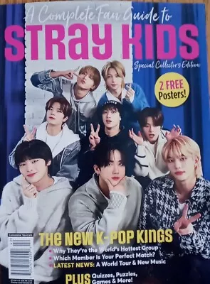 Fan Guide To STRAY KIDS 2024 New K-Pop Kings 2 POSTERS INCLUDED Special  • $5