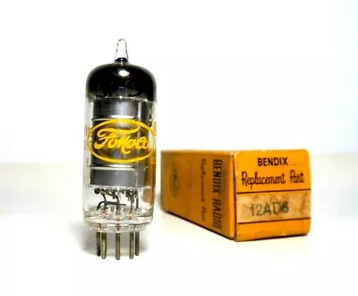 $5.95 • Buy Bendix 12AD6 NOS 12volt Car Radio Vacuum Tube Pentagrid-Converter FOMOCO Tungsol