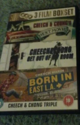 Cheech And Chong: Get Out Of My Room/Next Movie/born In East LA 3 Dvd Boxset • £10