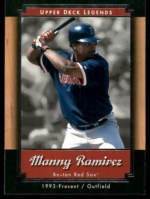 2001 Upper Deck Legends B Manny Ramirez #25 Boston Red Sox • $1.50