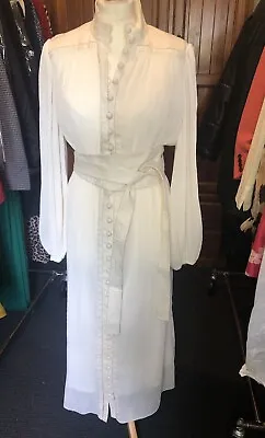 Zimmerman Espionage Plisse White Dress -  NEW With Tags  - Size 3 • $650
