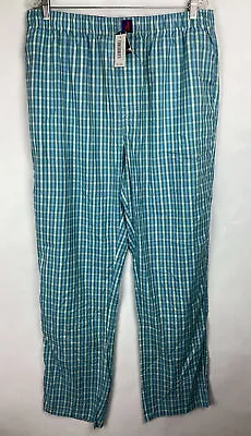 Johnnie-O Haines  PJ Lounge Pajama Pants Mens XL Lightweight Bamboo Plaid NEW • $25