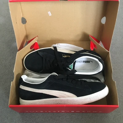 £50 • Buy Puma Suede Clyde States Black And White Swede UK Size 10