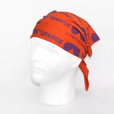 Macho Man Randy Savage Orange Print Bandana New • $12.99