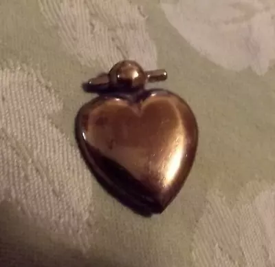 Lovely Vintage Heart Doorknocker Button (3271) • $12