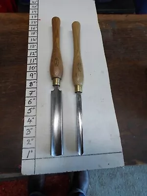 2 X MARPLES WOODTURNING GOUGES  Lot 22 • £20