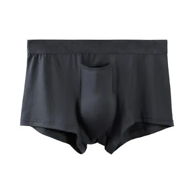 Men's Underwear - Low Rise Boxer Briefs With Separate Pouch For Enhanced Shorts • $7.29