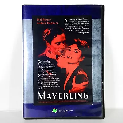 Mayerling (DVD 1957 Full Screen DVD-R) Like New !  Audrey Hepburn  Mel Ferrer • $49.98