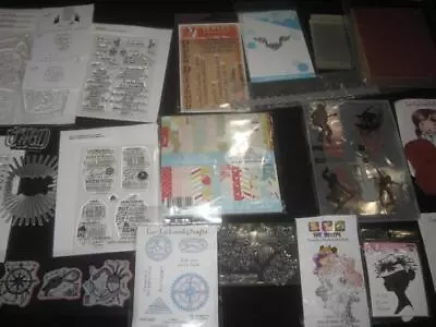 Huge Lot Assorted  Papertrey Ink Lala Land Stampin' Up! The Greetery & More! • $23.50