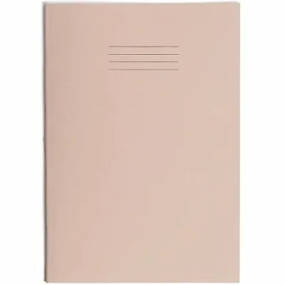 £2 • Buy Set Of 4 Exercise Books (Rhino Brand) 9x7 Inches (225x175 Cms) Buff Colour