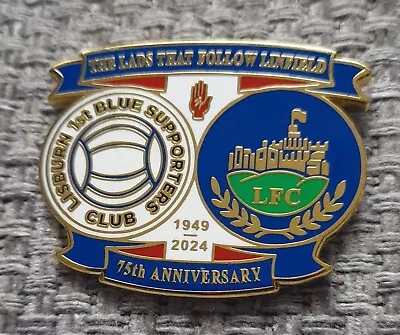 Linfield Fc - Belfast- Lisburn Sc -  75th Anniversary- Ulster- Northern Ireland  • £5.50