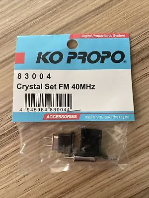 KO Propo 40Mhz 40.685 Crystal Set • £6