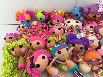 Mixed LOT 32 Lbs LaLaloopsy Fashion Doll Figures Toys Accessories Button Eyes • $178.75