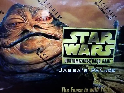 Star Wars CCG Jabba's Palace SINGLES BASICS NrMint-MINT SWCCG • $0.99