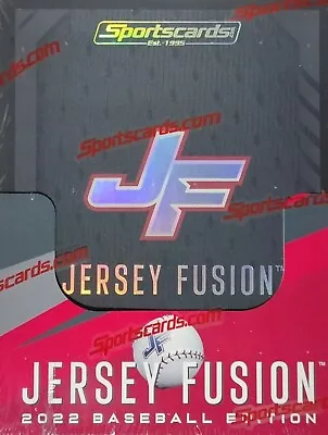 2022 JERSEY FUSION BASEBALL EDITION FACTORY SEALED BOX Free Ship MICKEY MANTLE? • $26.99