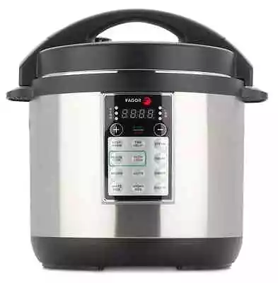 £189.40 • Buy Programmable Multi Cooker Pressure Fast Slow Rice Yogurt 6-Qt Ceramic Bowl Fagor