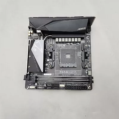 GIGABYTE B550I AORUS PRO AX (AM4 AMD/B550/Mini-Itx/SATA 6Gb/USB 3.2/WiFi 6/DDR4) • $70