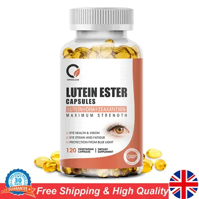 120 Pills Eye Vitamins With Lutein And Zeaxanthin Promote Eye & Vision Health • £14.30