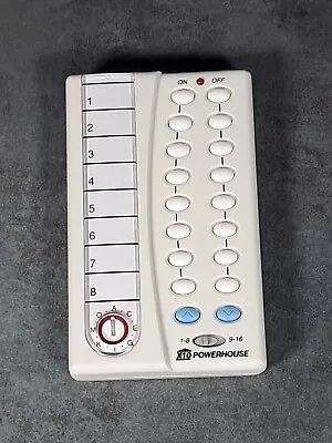 X-10 Powerhouse Home Automation Remote Control Palm Pad Wireless Model HR12A • $12.69