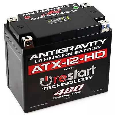 Antigravity ATX12-HD. Heavy Duty Lithium Motorcycle And Powersport Battery Wi... • $320.70