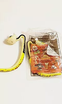 McDonald's 2008 Dreamworks Kung Fu Panda Master Viper Snake Toy #4 New OG Sealed • $1