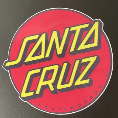 Santa Cruz Skateboard Sticker Decal Sign Skate Board Og Retro Vintage • $4.25