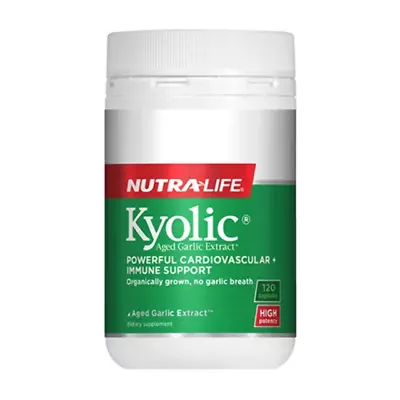 Nutra-Life Kyolic Aged Garlic Extract Cardiovascular 120-Capsules • $37.83