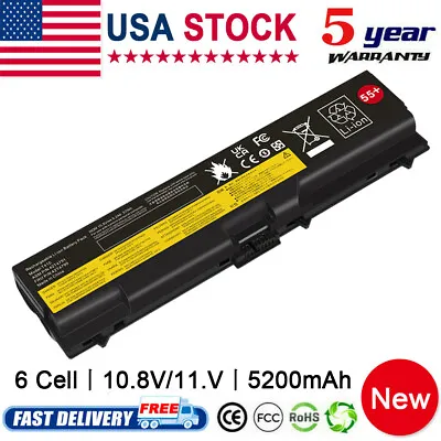 6 Cell Battery For Lenovo Thinkpad T410 T420 T510 T520 W510 W520 SL410 SL510 PC • $14.95