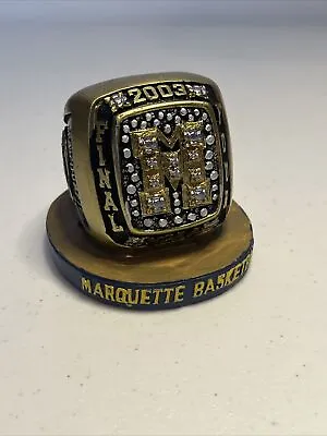 Marquette University Golden Eagles (Warriors) Final Four Replica Ring 2003 • $9.99