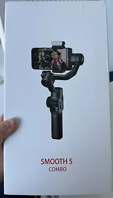 Zhiyun Smooth 5 Combo 3-axis Gimbal Stabiliser For Android/iphone • £129.99