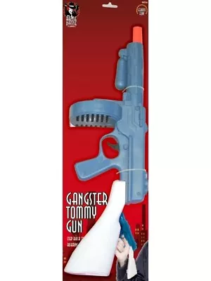 20s 1920s 20's Gangster Toy Fancy Dress Tommy Gun Blue 49cm New By Smiffys • £9.50