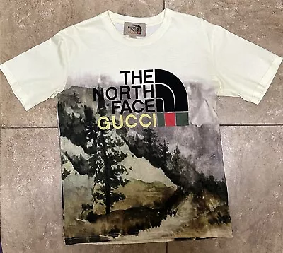 Gucci X The North Face T-Shirt ('Trail Print') • $120