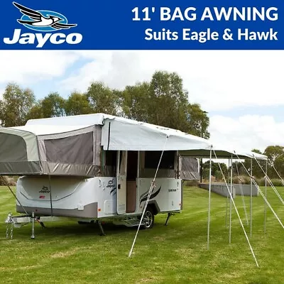 New Range 11' Ft Jayco Bag Awning To Suit Eagle & Hawk Camper Trailer • $950