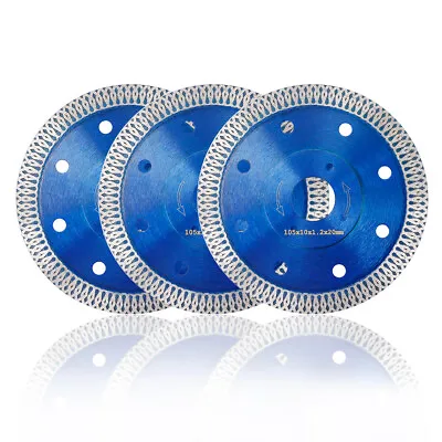Diamond Saw Blade 105/115/125mm Thin  Tile Cutting Disc For Angle Grinder Marble • £11.99