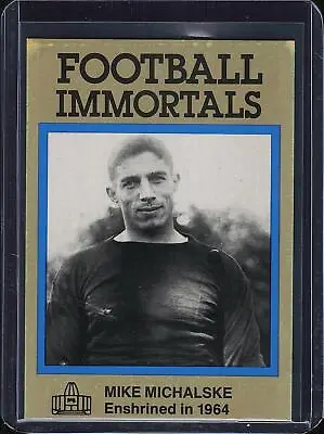 1985-88 Football Immortals #82 Mike Michalske • $0.99