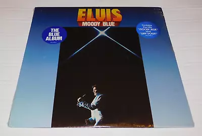 Elvis Presley Moody Blue AFL1-2428 Hype Stickers LP Vinyl Record SEALED • $34.95