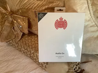 Ministry Of Sound Audio On On-Ear Headphones - Red New-sealed . • £39.99