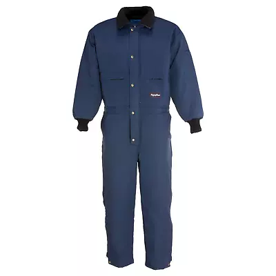 RefrigiWear Men's ChillBreaker Insulated Coveralls With Soft Fleece Lined Collar • $149.79