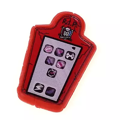 Monster High Clawdia Wolf  Frights Camera Action - Red ICoffin Phone Tablet Only • $9.49