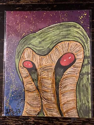 8x10 Hand Painted (Man-Thing) Black Light - Pop Art • $9.99