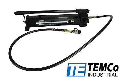 TEMCo Manual Hand Hydraulic Power Pack Pump 2 Stage 10000 PSI 122 In3 Capacity • $249.95