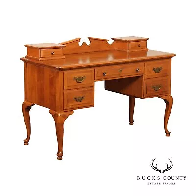 Sprague & Carleton Queen Anne Style Rock Maple Writing Desk • $895