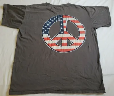  Rare Vintage 80s Marlboro County Store Peace Sign Americana Themed T-Shirt  • $29.99